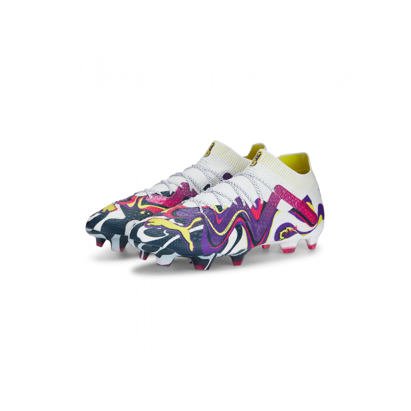 PUMA FUTURE Ultimate FG/AG NJR Creativity Weiss Lila F01