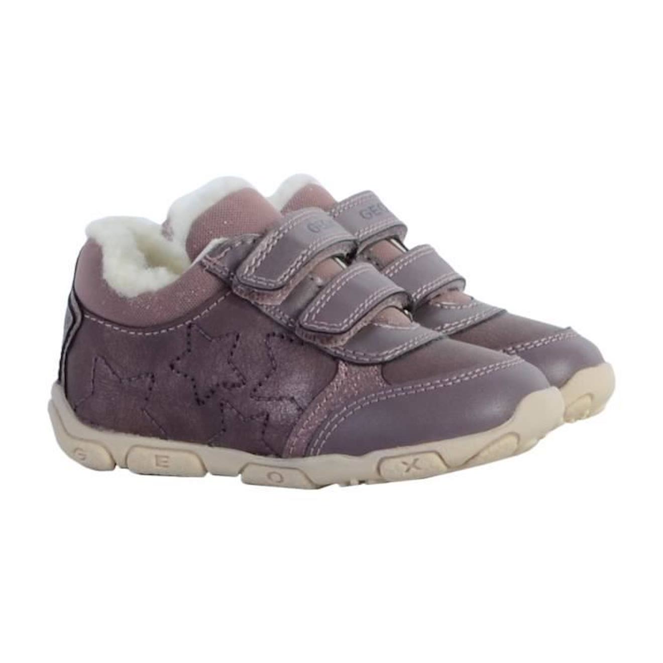 Basket Geox Enfant Balu gris