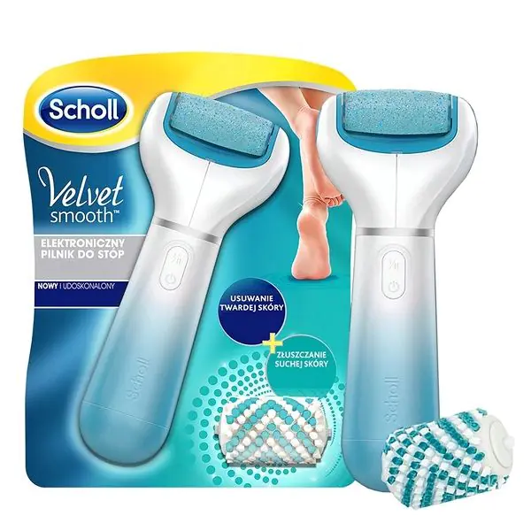 Scholl Velvet Smooth elektronisk fodfil
