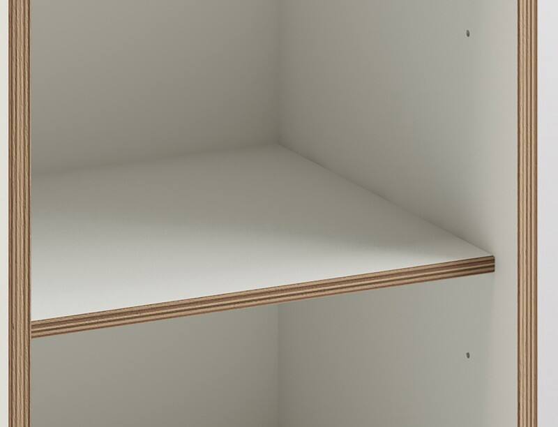 Bisley Möbelsystem BOB Zusatzfachboden Weiß 366 x 330 x 12 mm