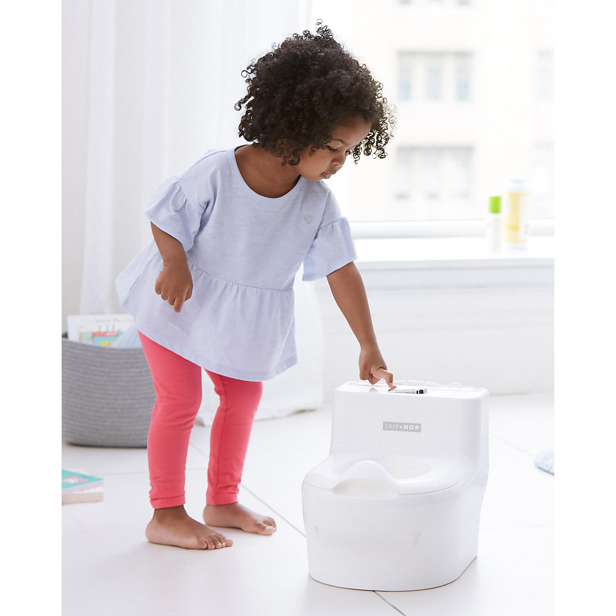 Kinder-Töpfchen und Toiletten-Trainer