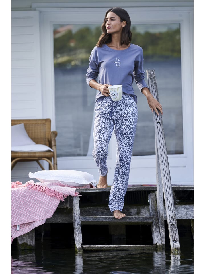 VIVANCE DREAMS Schlafhose in Rautenmuster günstig kaufen