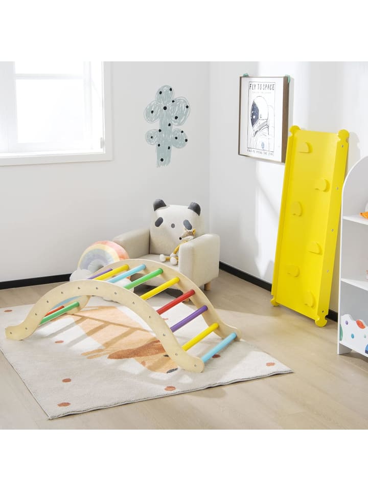 COSTWAY 4 in 1 Kletterleiter in Bunt günstig kaufen 110 cm