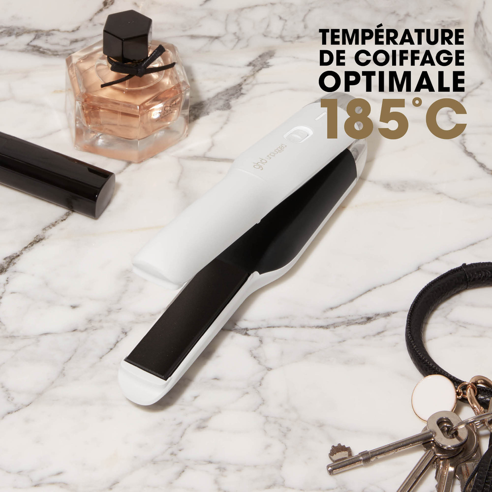 GHD lisseur ghd unplugged blanc lisseur sans fil