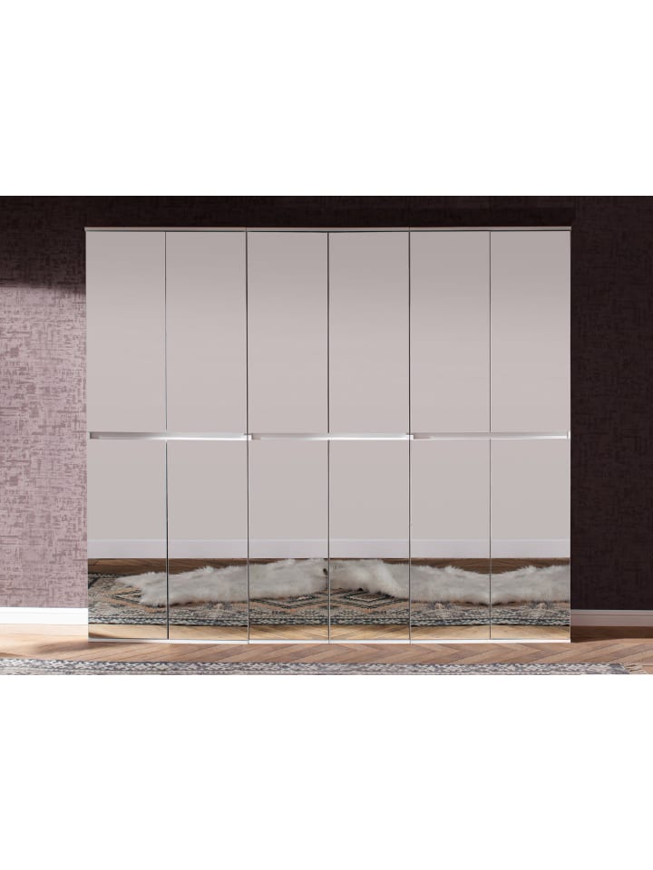 ebuy24 Garderobenmöbel-Set Mirror Weiß 222 x 34 cm günstig kaufen onesize