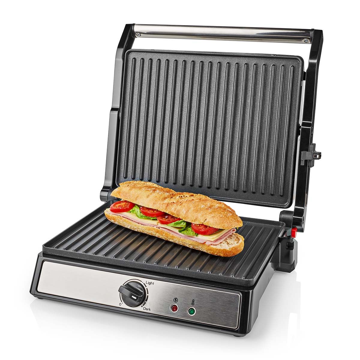 Nedis KAGR141FSR Kontakt Grill