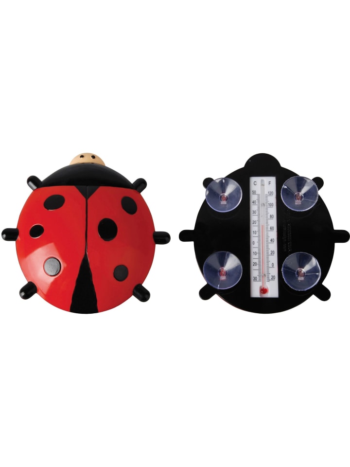 Esschert Design Fensterthermometer in rot/schwarz/beige günstig kaufen onesize