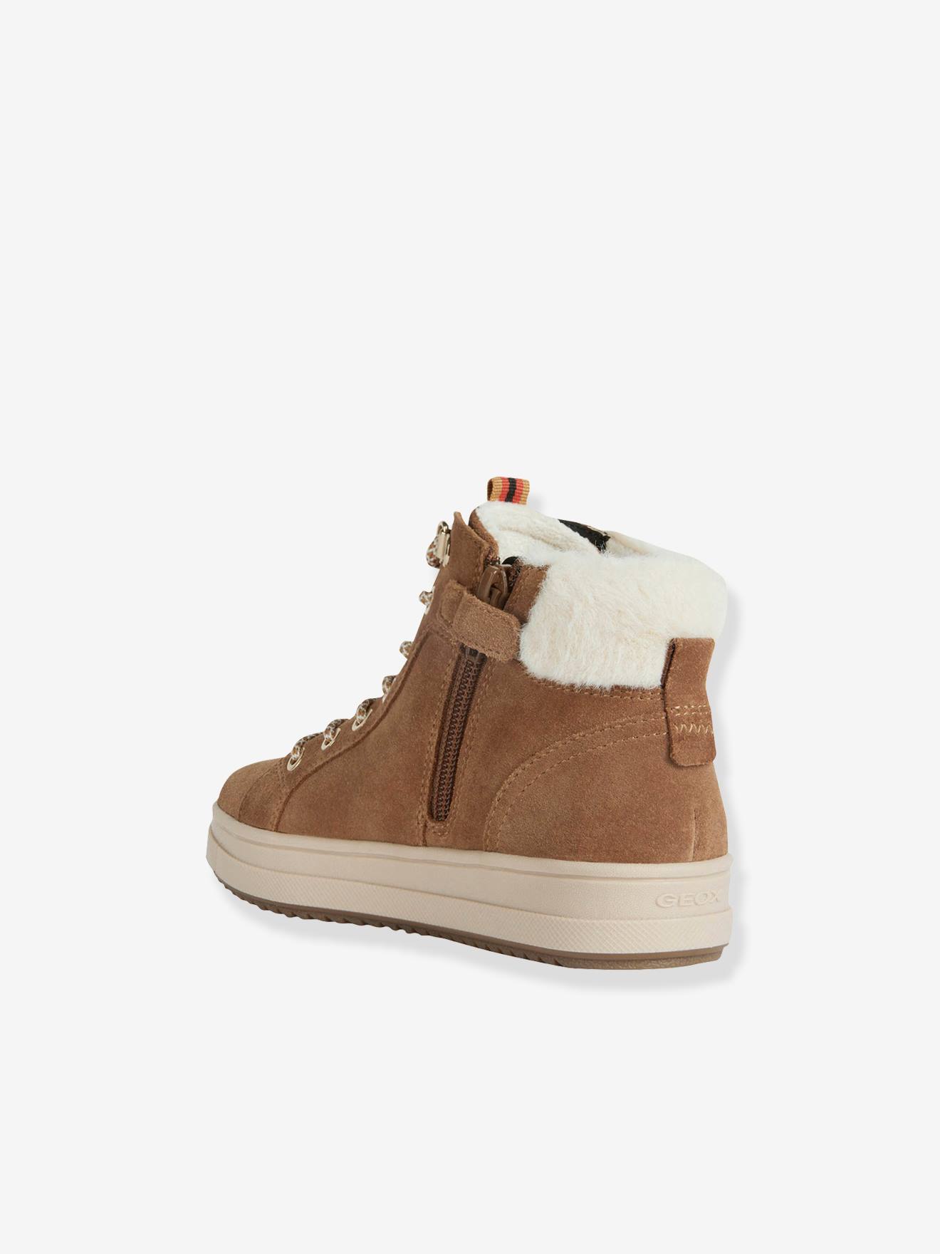 Baskets fourrées fille Rebecca WPF GEOX® camel