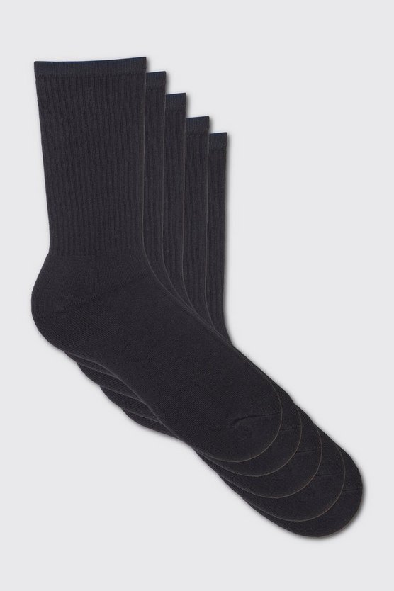 5er-Pack einfache Sport-Socken