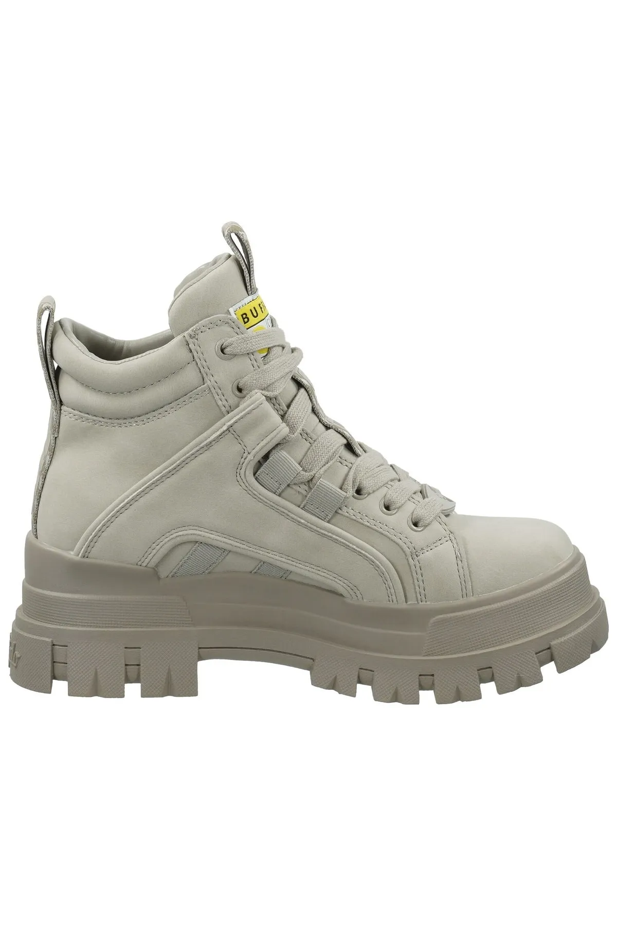 Buffalo  Stiefelette - Grau - Blockabsatz