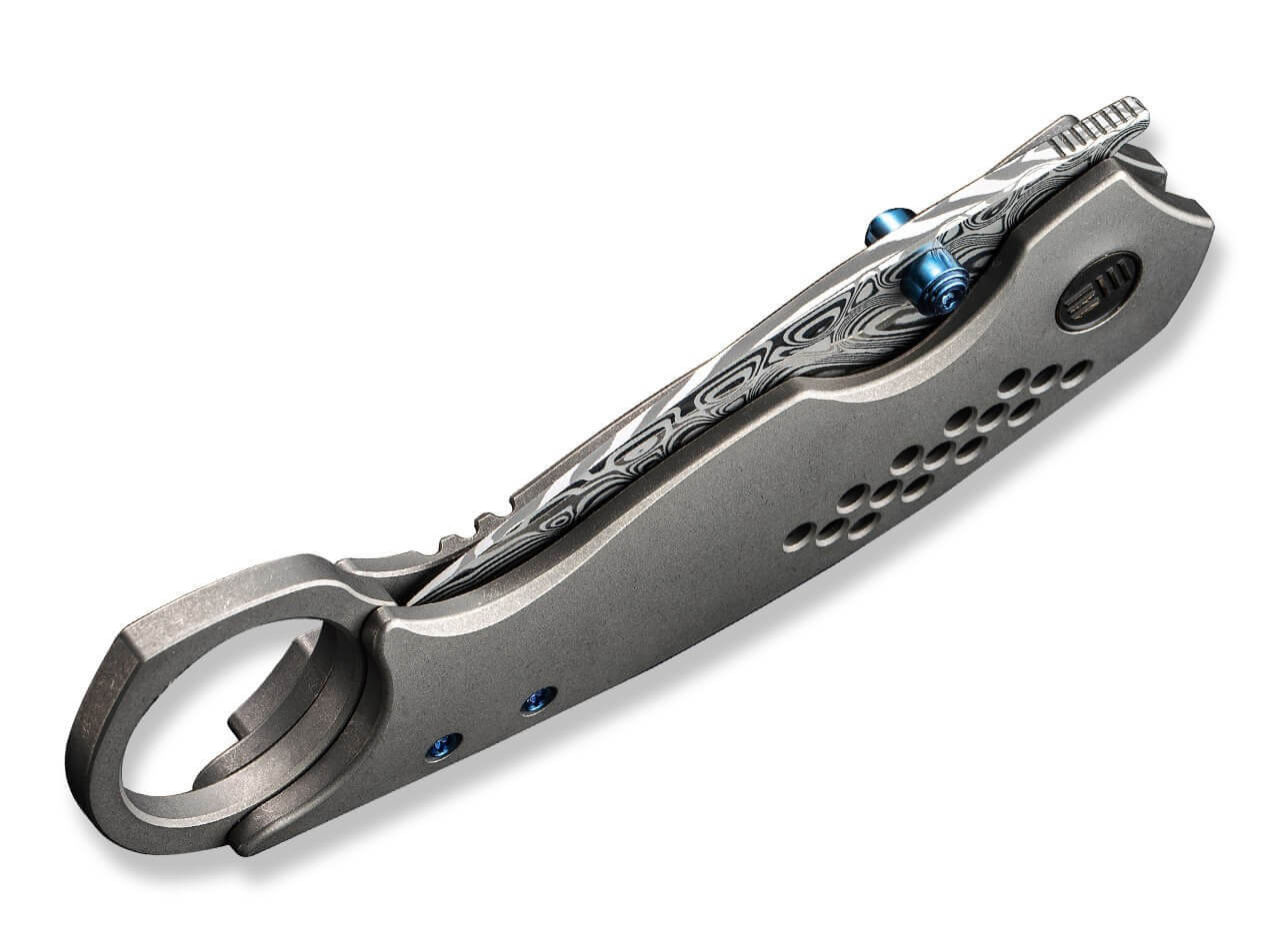 Envisage Titanium Grey Damascus