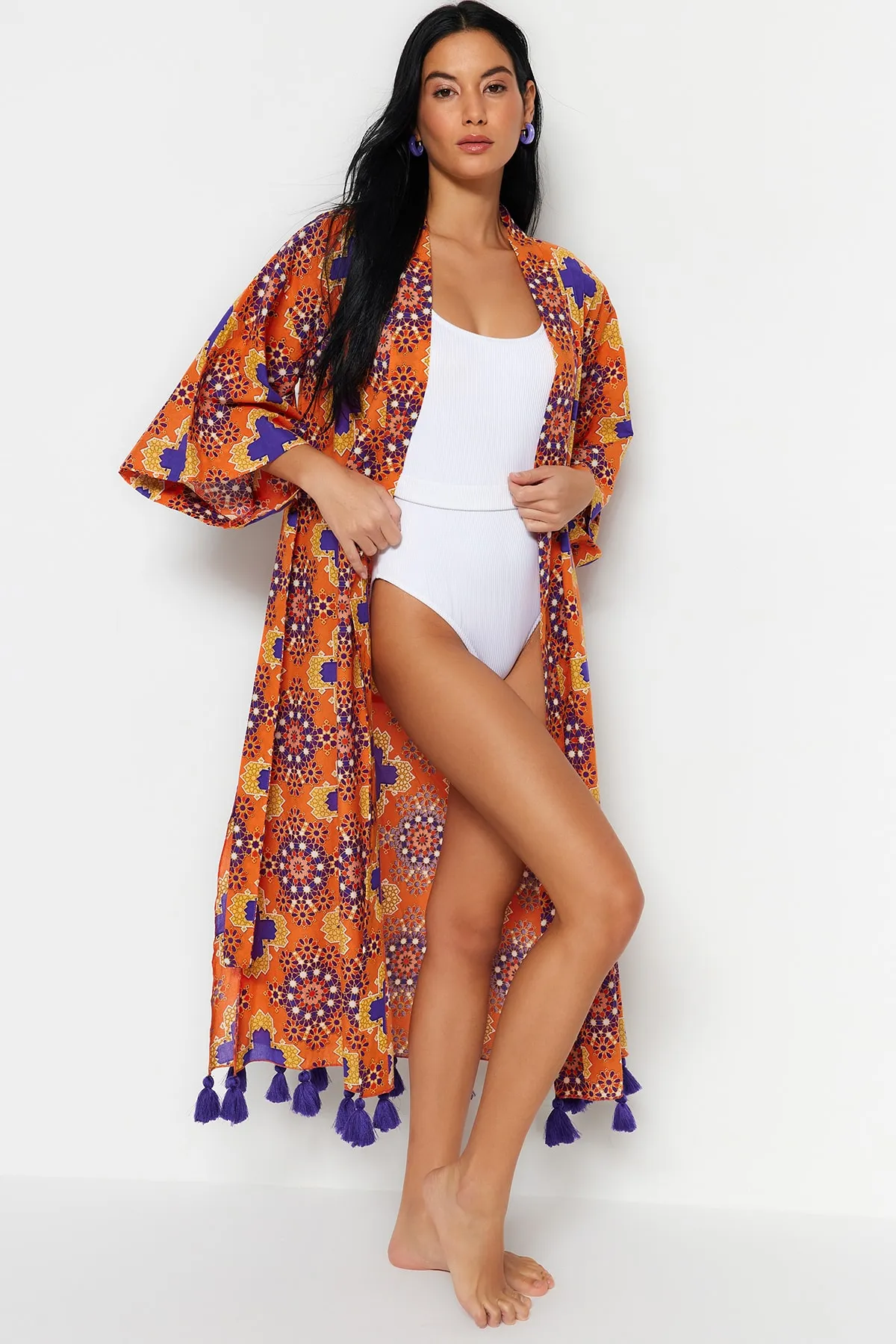 Trendyol Collection  Kimono & Kaftan - Mehrfarbig - Relaxed Fit