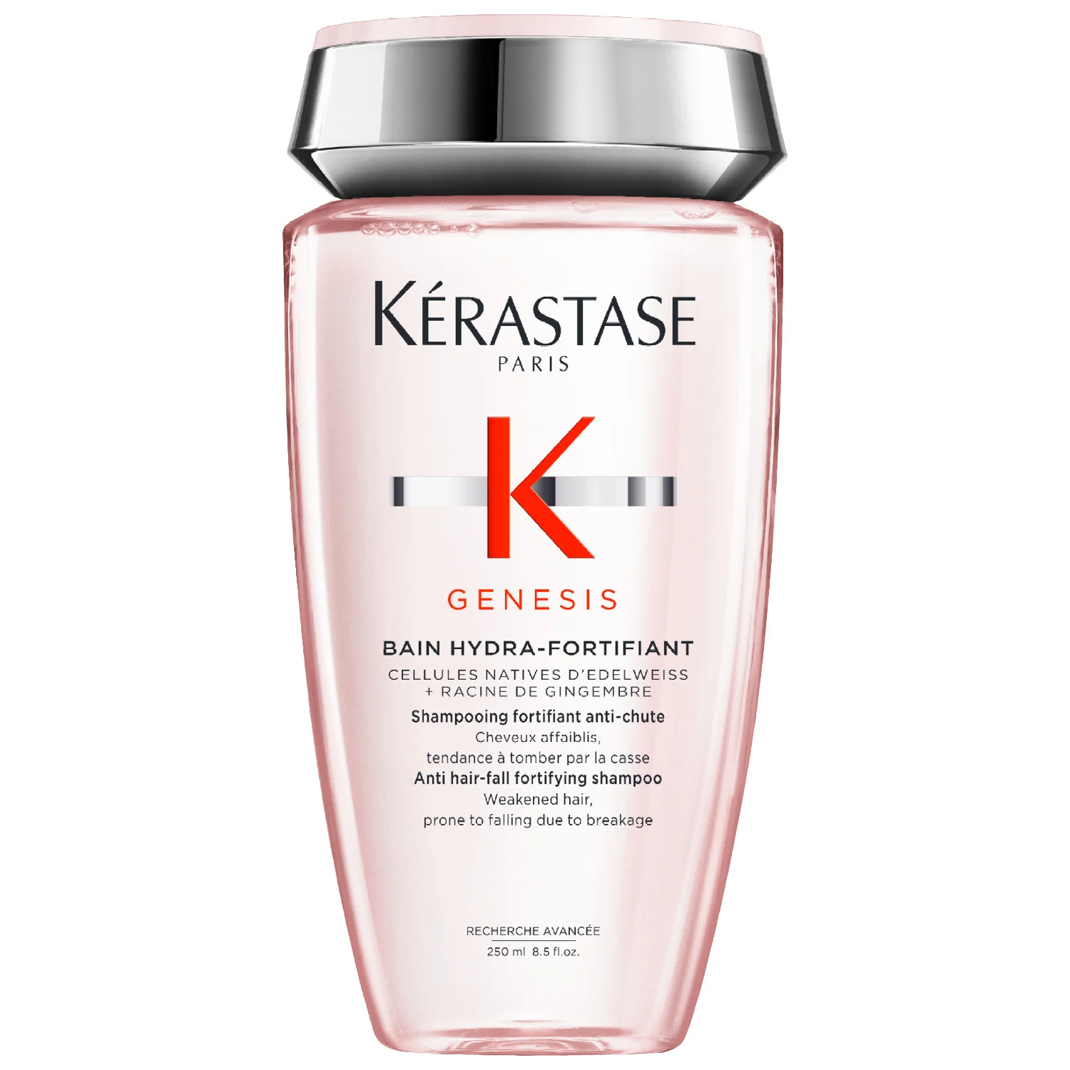 Genesis Bain Hydra-Fortifiant - Champú fortalecedor, champú suave, champú reparador, champú anticaída
