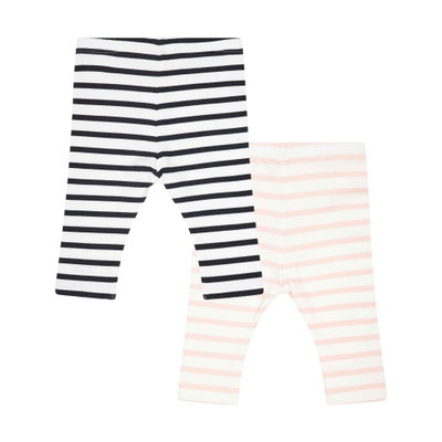 Leggings 2er Pack, rosa für Mädchen