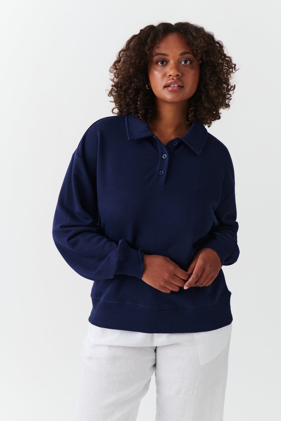 Collar sweater