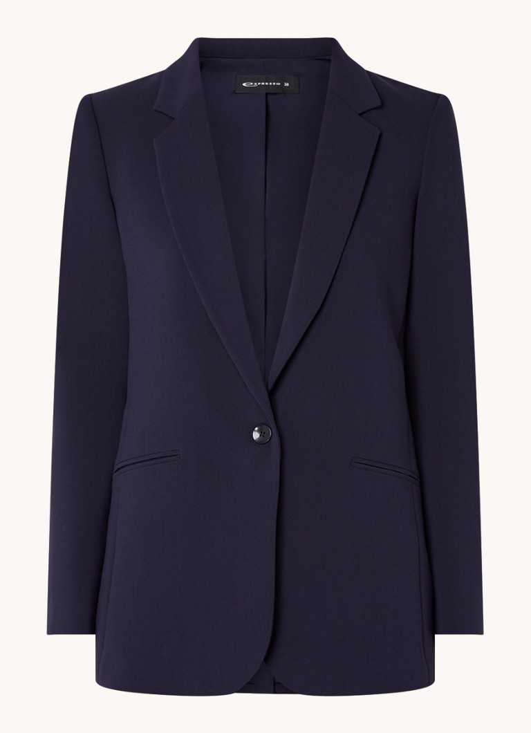Expresso Blazer with patch pockets