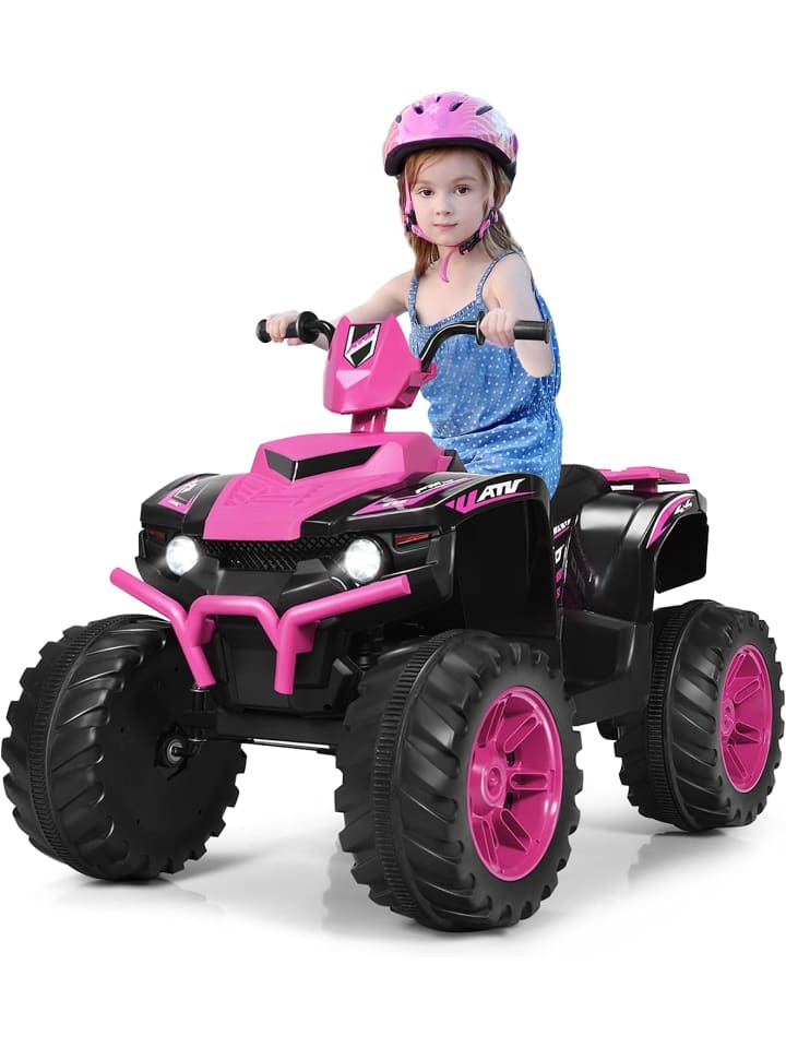 COSTWAY 12V Elektro Quad ab 3 Jahren in Rosa günstig kaufen 105 cm