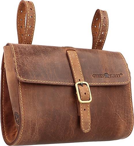 Greenburry Vintage Fahrradtasche XL Leder 20 cm