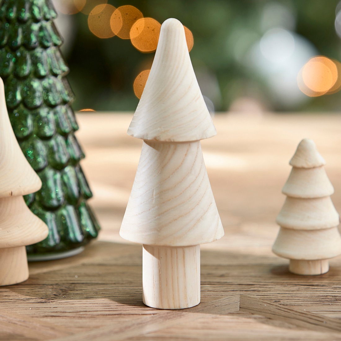 RM Whistler Hölzerne Weihnachtsbäume 2 Stück