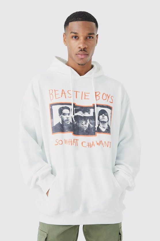 Oversize Hoodie mit lizenziertem Beastie Boys Print