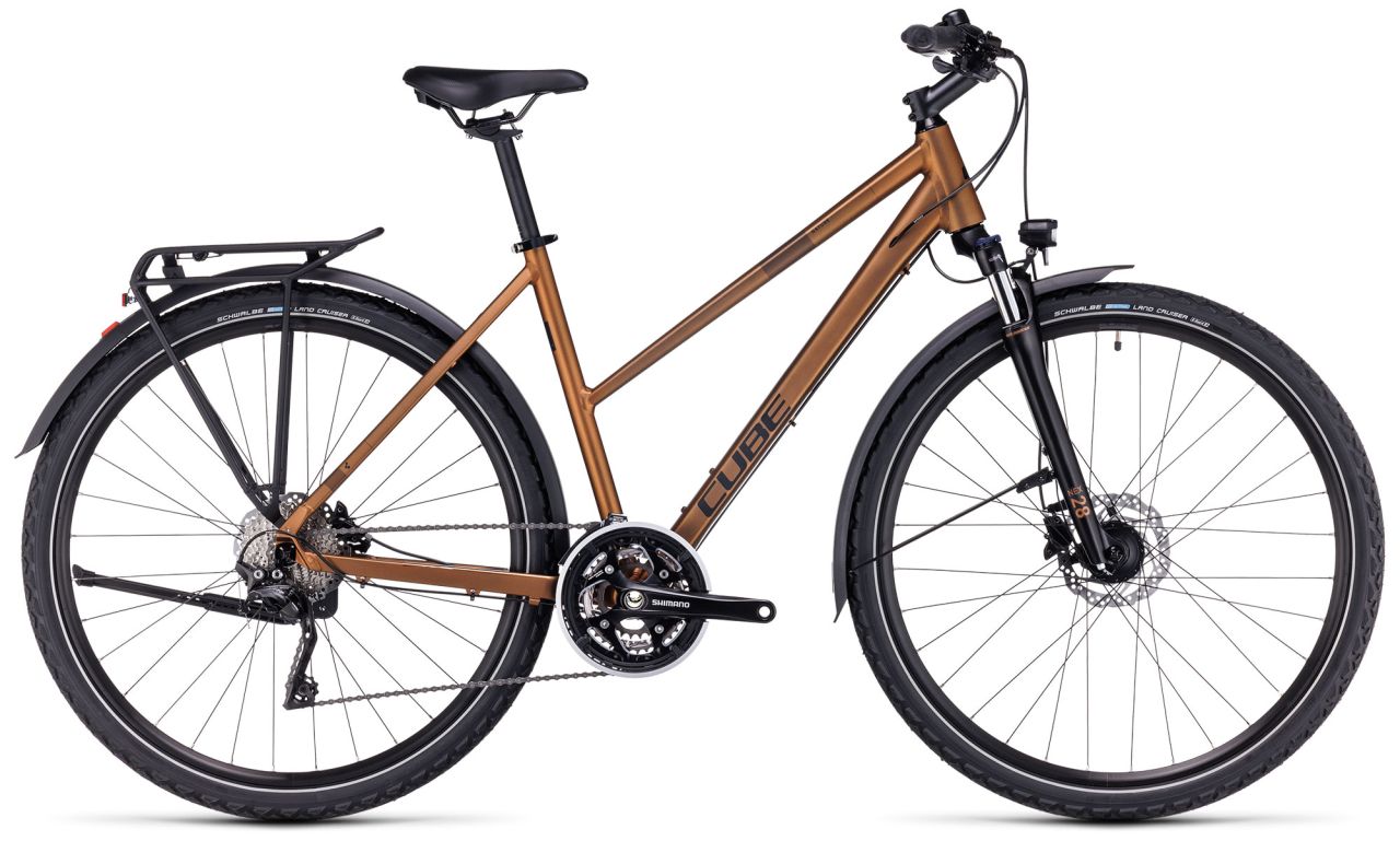 Cube Nature Pro Lady Allroad gold´n´black kaufen | Bike-Discount
