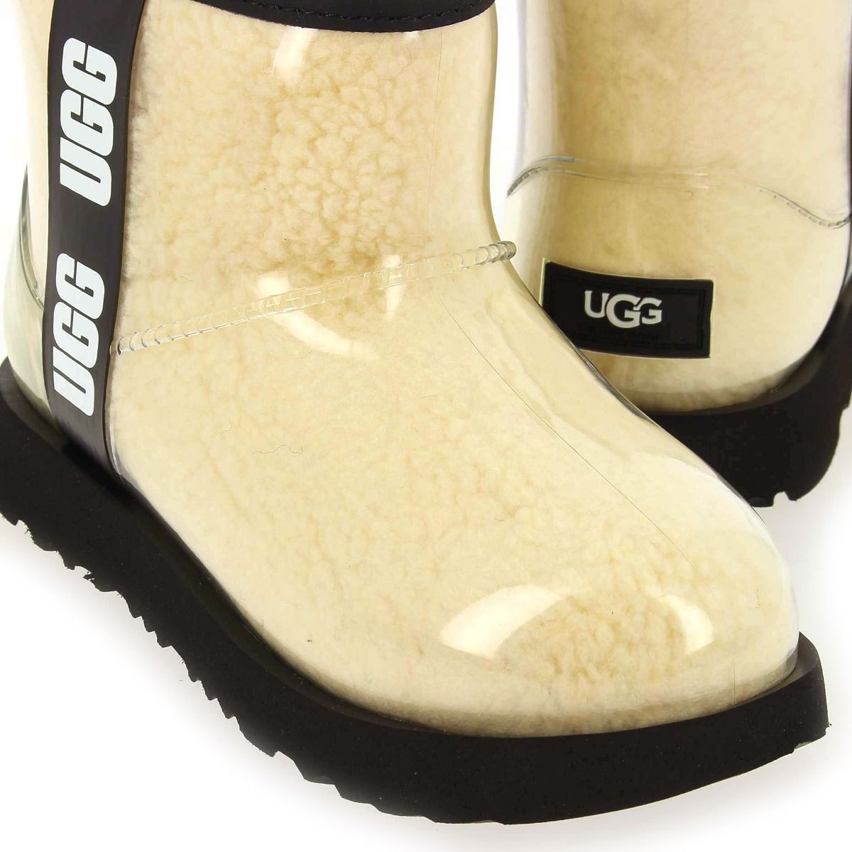 UGG  CLASSIC CLEAR MINI 2 - Écru Noir