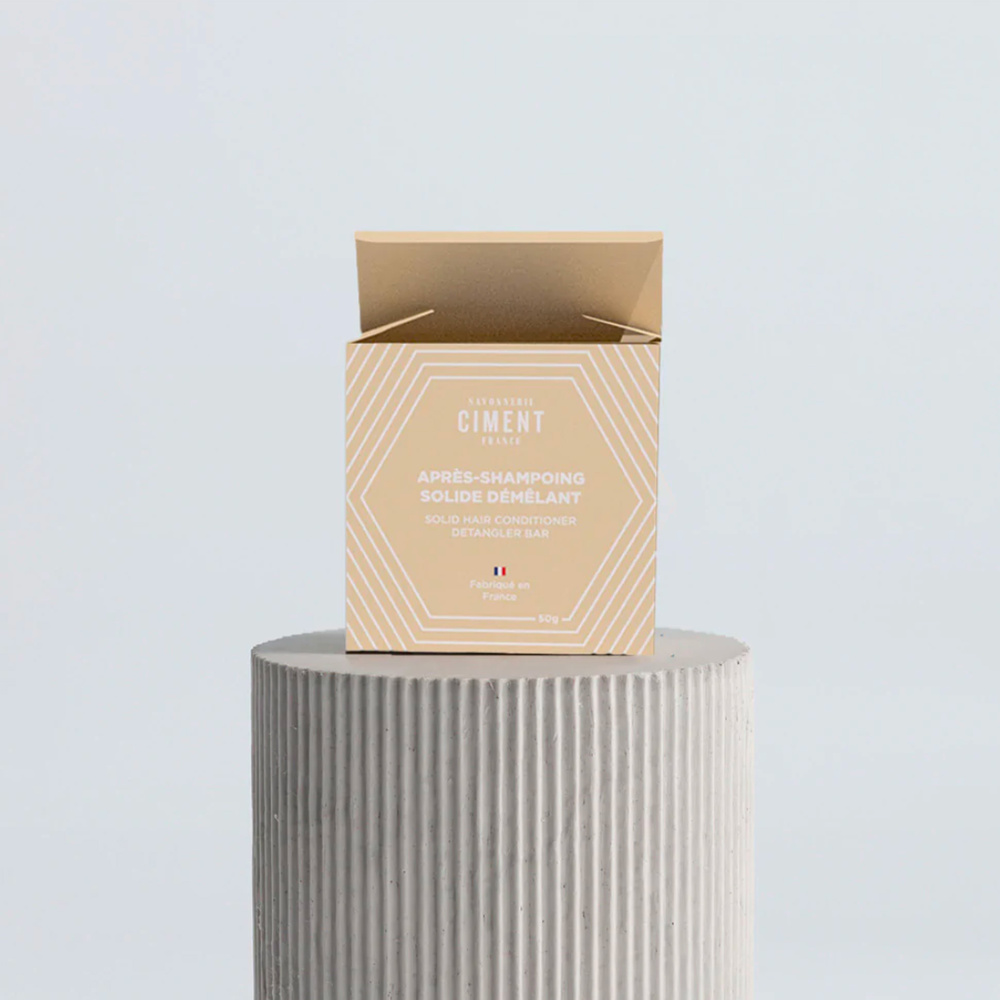 ciment FLEUR DE COTON Après shampoing dêmelant -fragrance Fleur coton Après Shampoing bio 50g