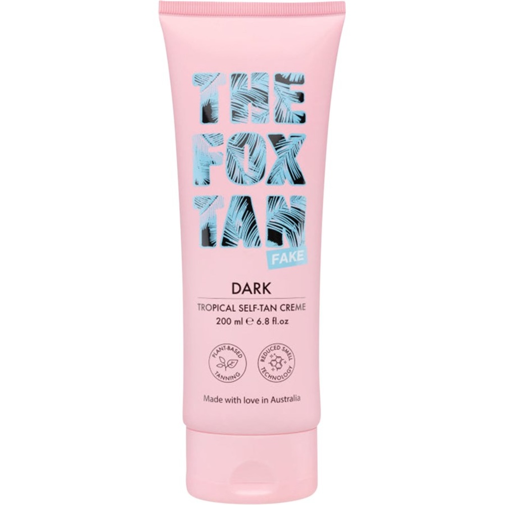 THE FOX TAN Dark Tropical Self-Tan Creme auto-bronzant