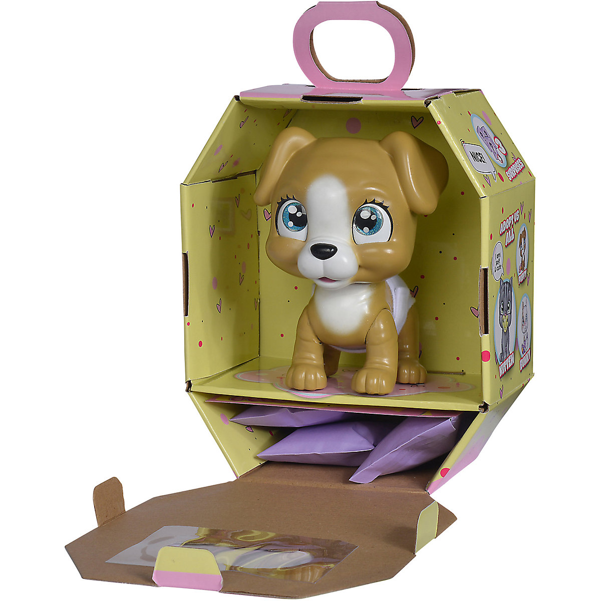 Pamper Petz Hund - Tierbaby mit Trink- und Nässfunktion, magischer Pfote & 3 Überraschungen