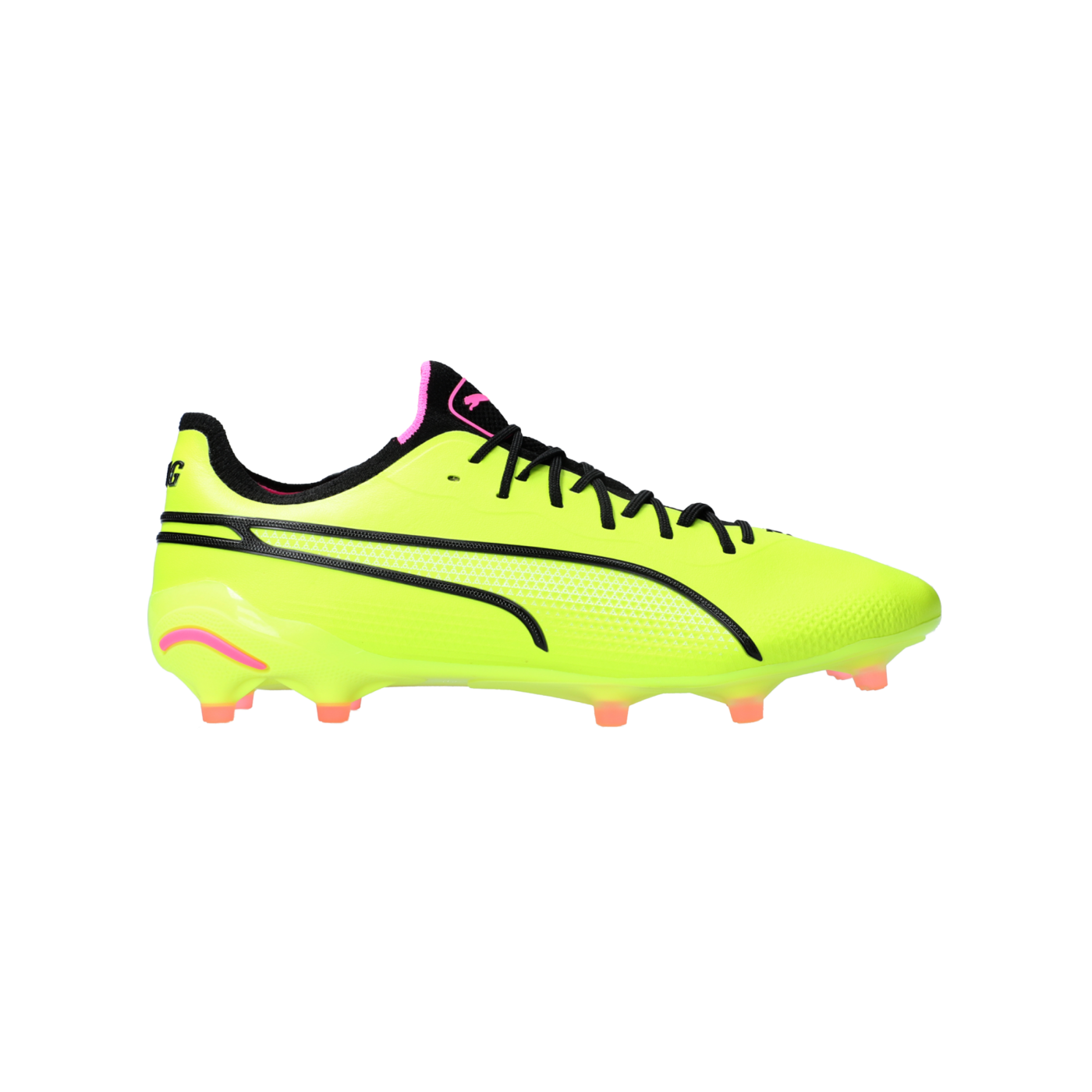 PUMA KING Ultimate FG/AG Phenomenal Damen Gelb Schwarz Pink F04