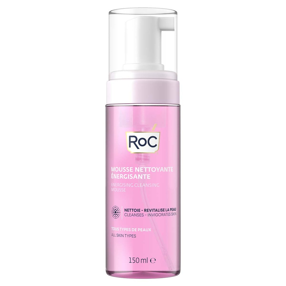 roc RoC Mousse Nettoyante Énergisante Visage 150ml Nettoyant Visage