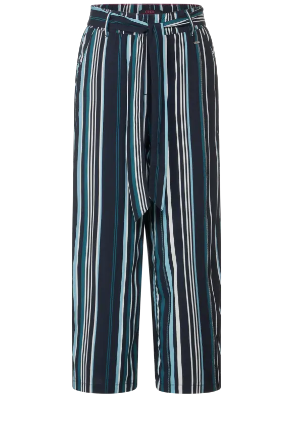 CECIL Loose Fit Hose mit Streifen