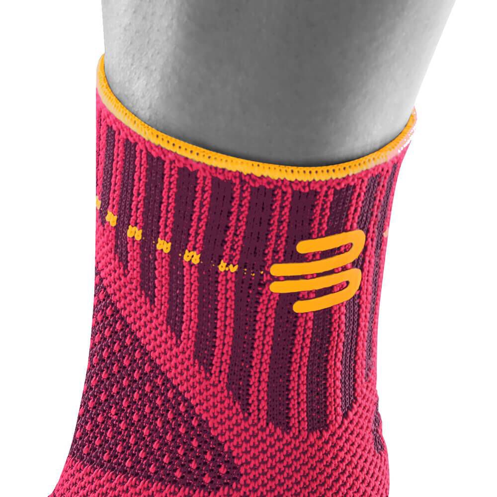 Sports Ankle Support Fußgelenkbandage Rechts - Berry, Mehrfarbig