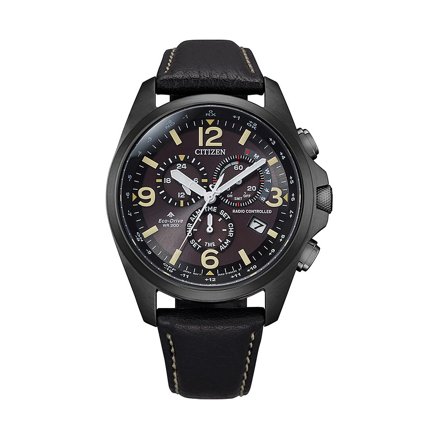 Citizen Chronograph Promaster Sky Funkuhr Eco Drive Super Titanium