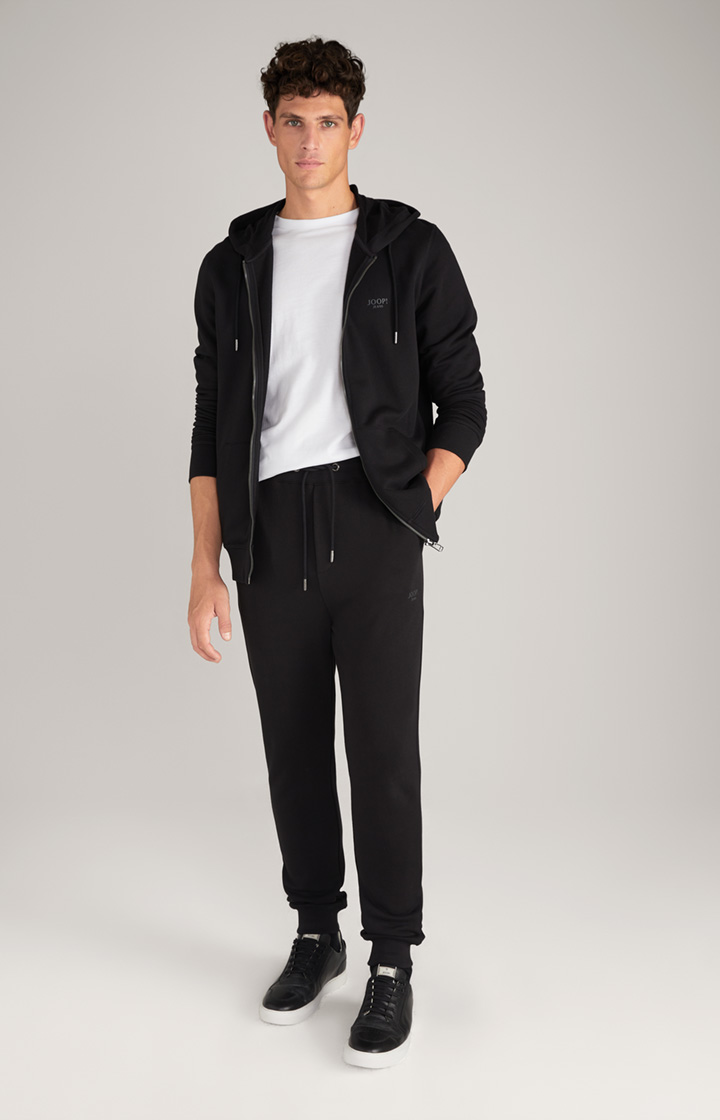 Sweatjacke Salvatore in Schwarz