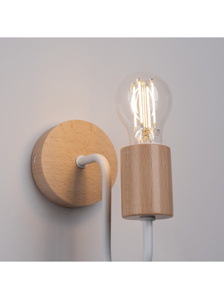 Nice Lamps Wandlampe DAZZLE weiß H 18,5 cm günstig kaufen onesize