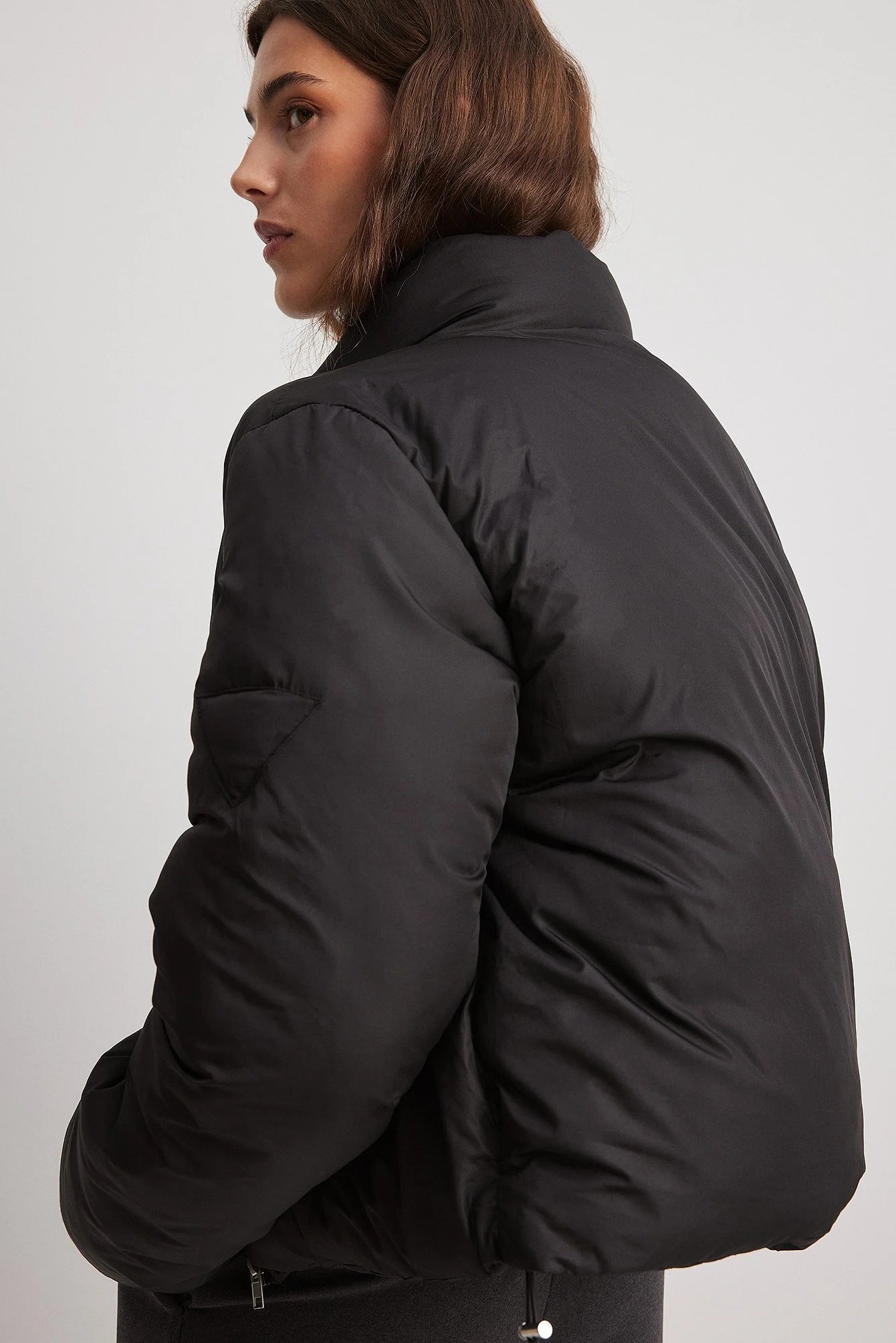 Kurze gefütterte Jacke