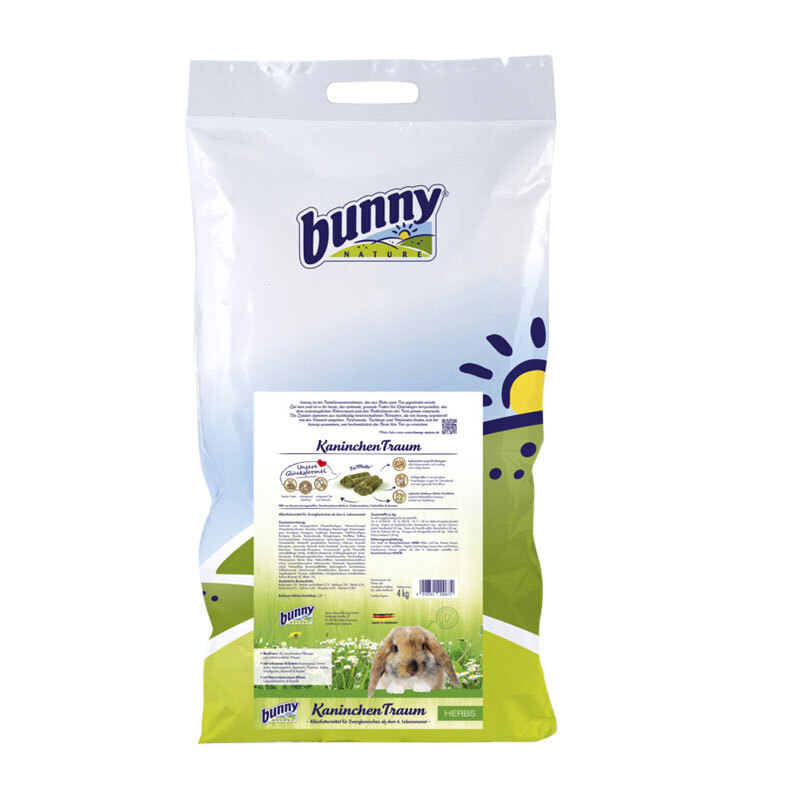 Bunny Hauptfutter Bunny KaninchenTraum herbs 4 kg