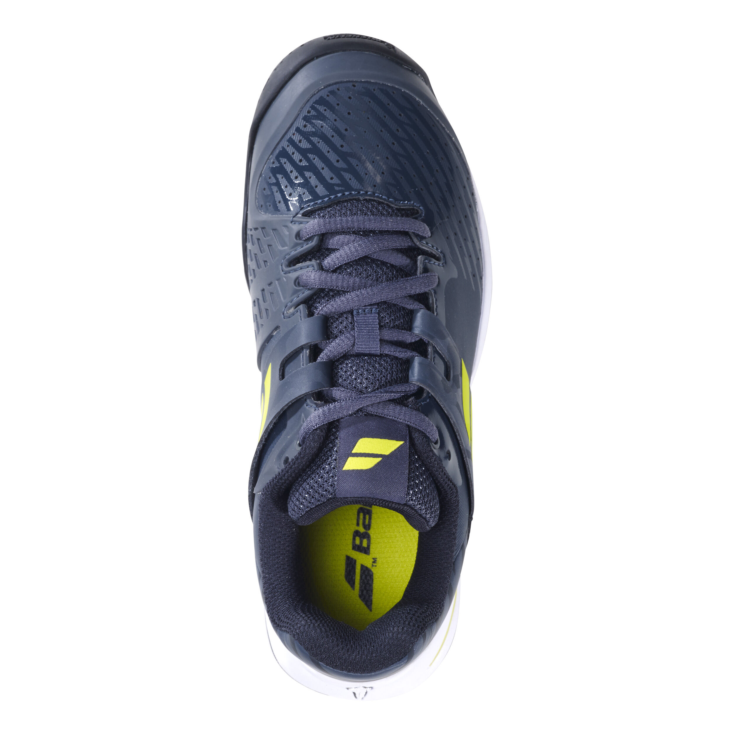 Propulse Allcourtschuh Kinder - Dunkelblau, Neongrün