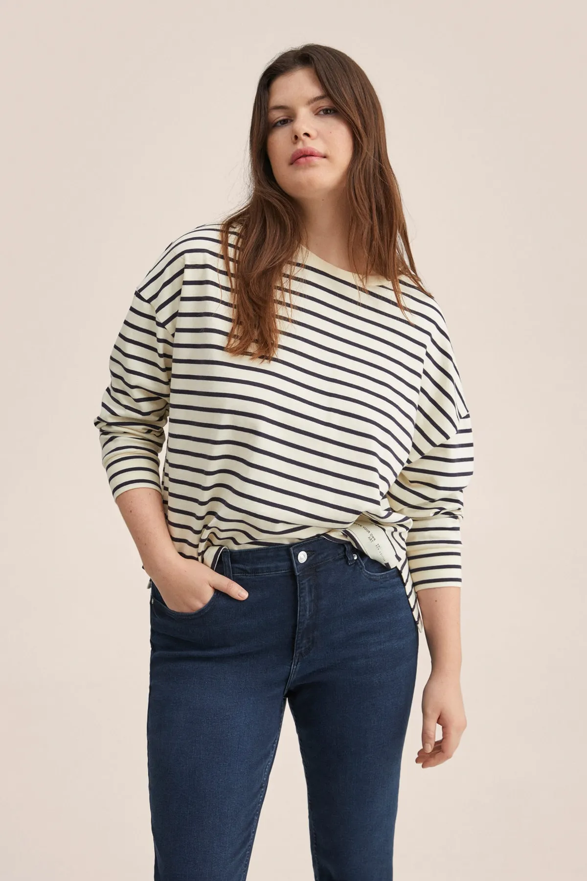 MANGO  27000653 Damen/Mädchen Tief Dunkelblau