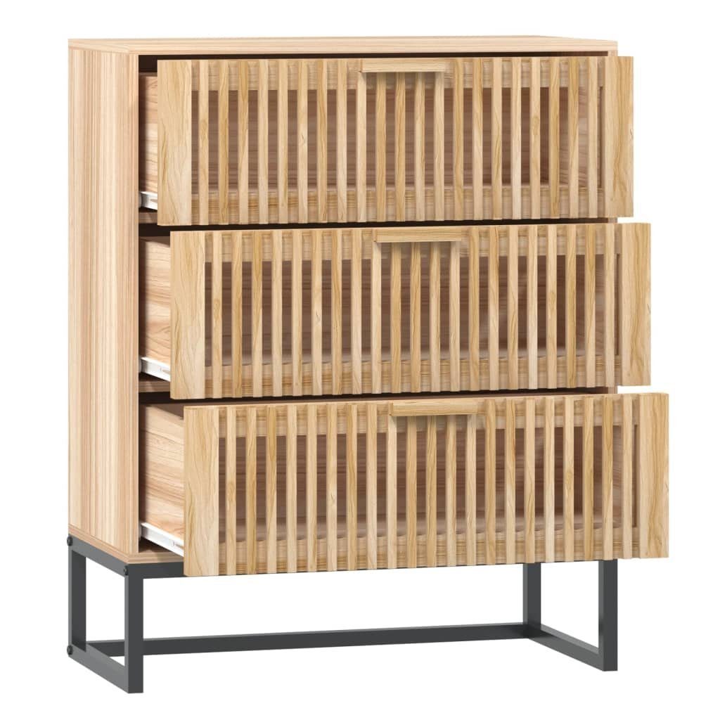 vidaXL Fächerschrank Sideboard 60x30x75 cm Holzwerkstoff (1-St)