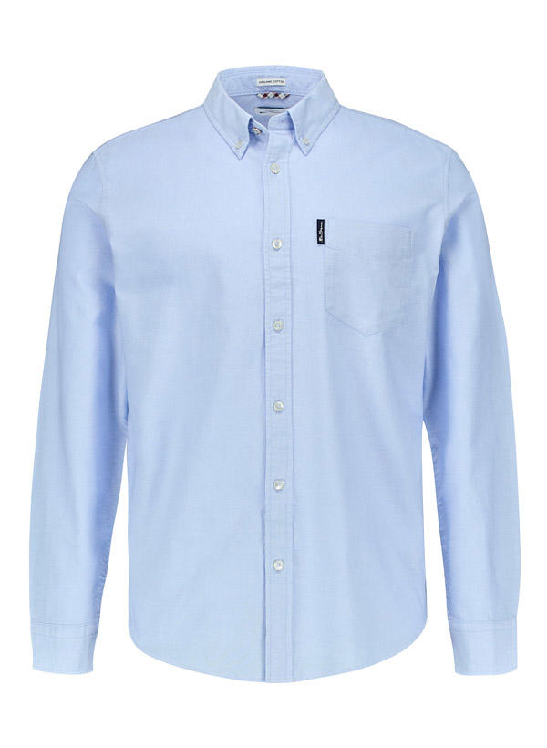 Ben Sherman, Hemd, Regular Fit, Bio Baumwolle, himmelblau