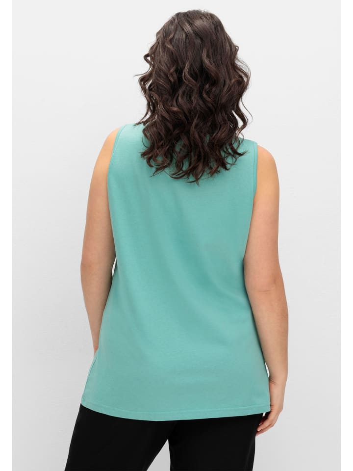 sheego Top in jade günstig kaufen