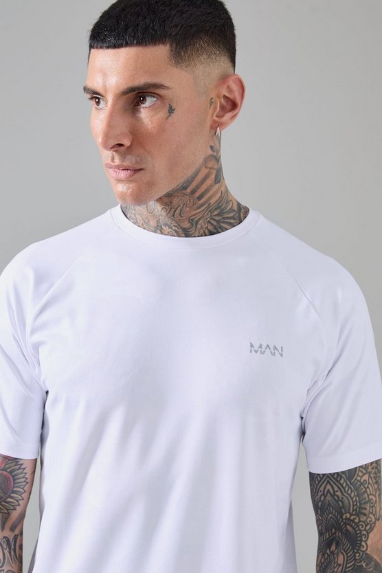 Tall Man Active Camouflage Raglan Performance T-Shirt