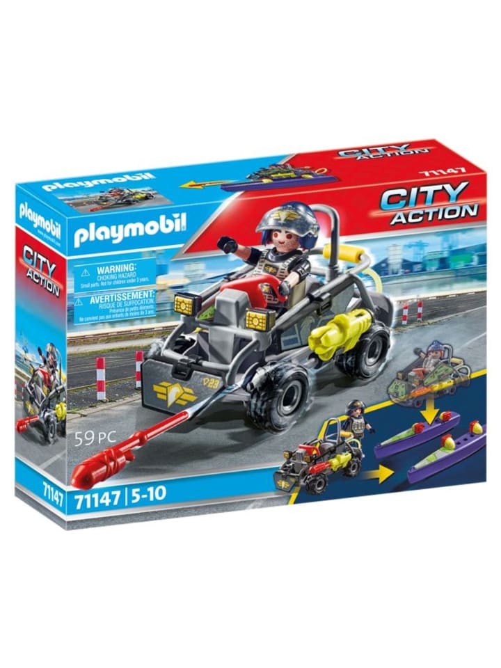 Playmobil SWAT-Multi-Terrain-Quad in Mehrfarbig ab 5 Jahre günstig kaufen onesize