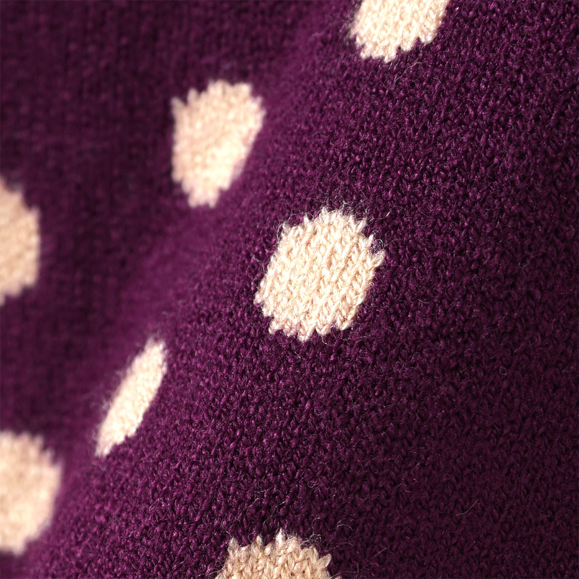 Baby Strickleggings mit Pünktchen allover