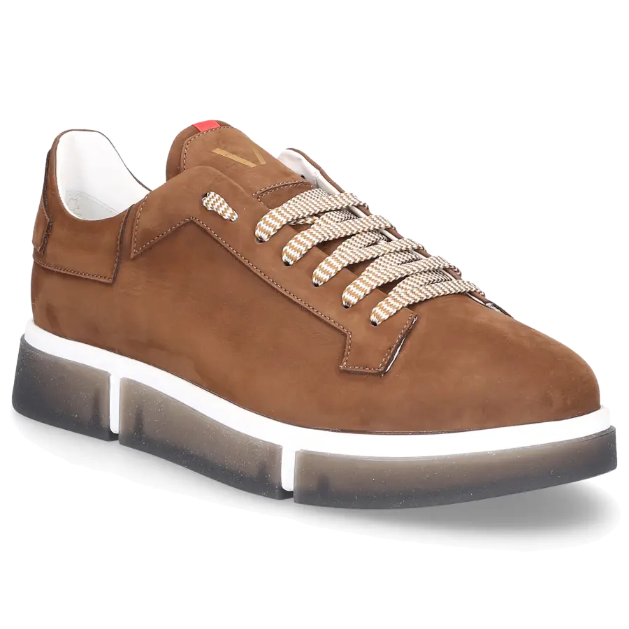 V Design - Sneaker low PRIME RADICAL Nubukleder - braun