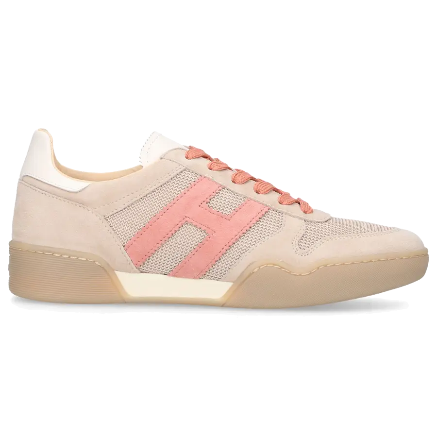 Hogan - Sneaker low H357 Veloursleder - beige