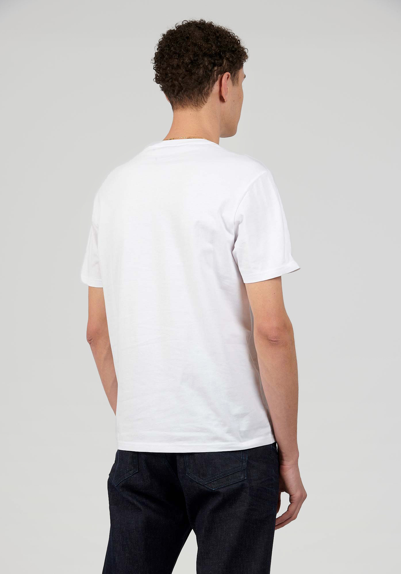 NAINT  T-shirt blanc homme 100% coton