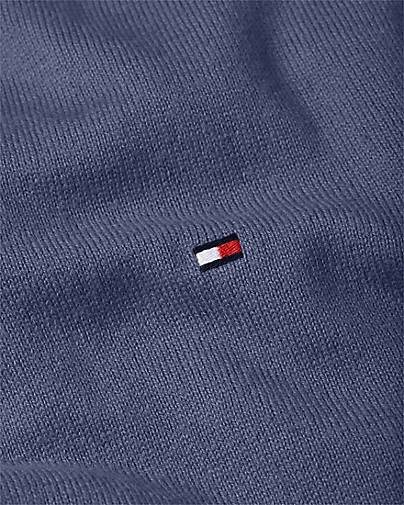 TOMMY HILFIGER Herren Strickpullover Rundhals Baumwolle/Kaschmir Regular Fit